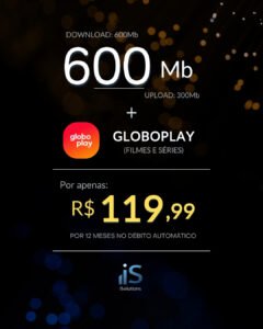 600Mb + GloboPlay