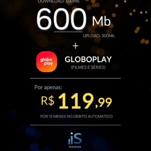 600Mb + GloboPlay